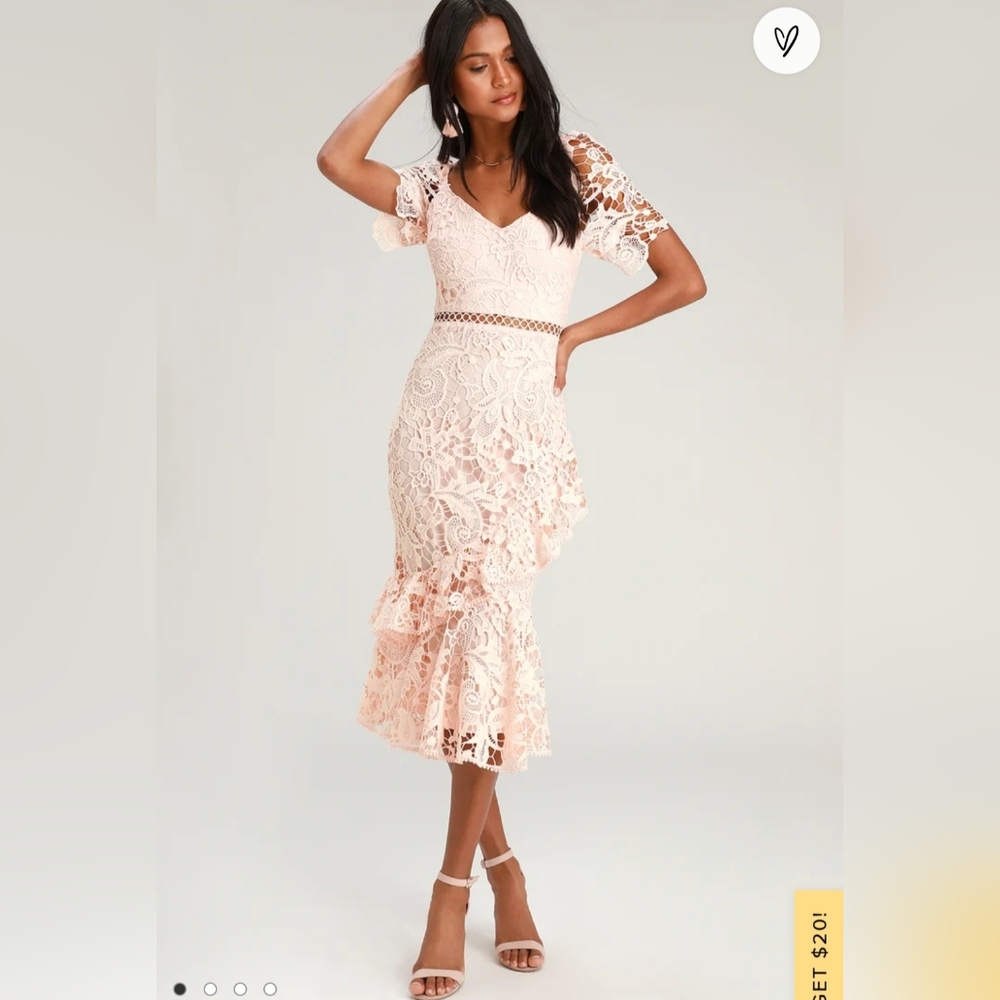 Lulu's Briarwood lace dress